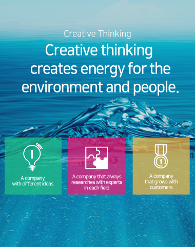 Creative Thinking - creates energy for the environment and people.